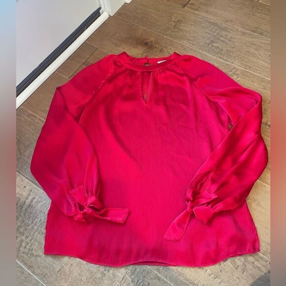 Trina Turk Water Lily Top - Red - Picture 3 of 5